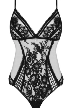 Sexy Lingerie | Luxury French Lingerie>Lise Charmel Désirs de Venise Bodysuit Black