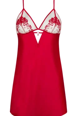 Nighties, Babydolls & Chemises | Red Lingerie>Lise Charmel Eblouissant Eros Babydoll NudeSolaire