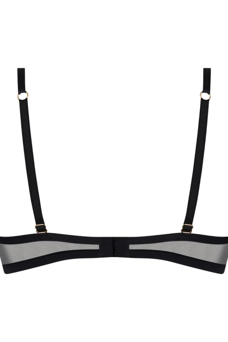 Sexy Lingerie | Luxury French Lingerie>Lise Charmel Eclats d’Or Half Cup Bra NoirOr