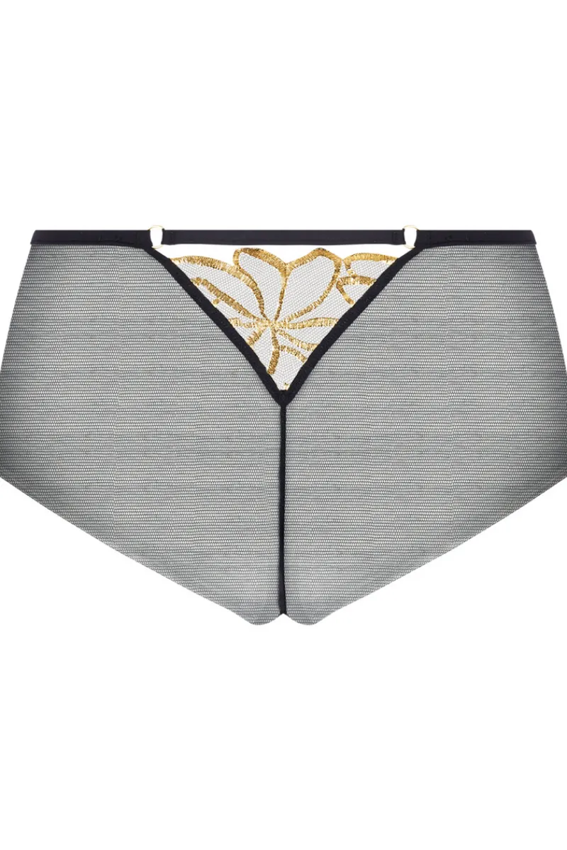 Sexy Lingerie | Luxury French Lingerie>Lise Charmel Eclats d’Or Shorty NoirOr