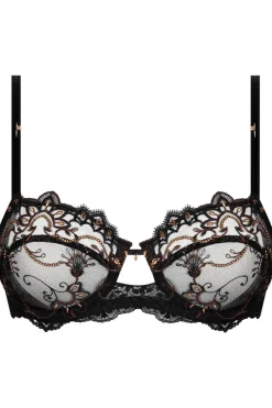 Sexy Lingerie | Luxury French Lingerie>Lise Charmel Fauve Amour Half Cup Bra AmberPanther