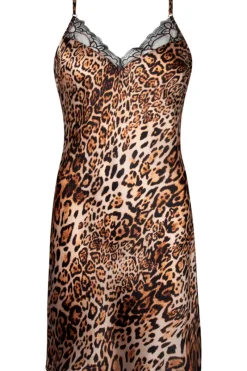 Silk Nightwear | Nighties, Babydolls & Chemises>Lise Charmel Fauve Amour Sexy Nightie AmberPanther
