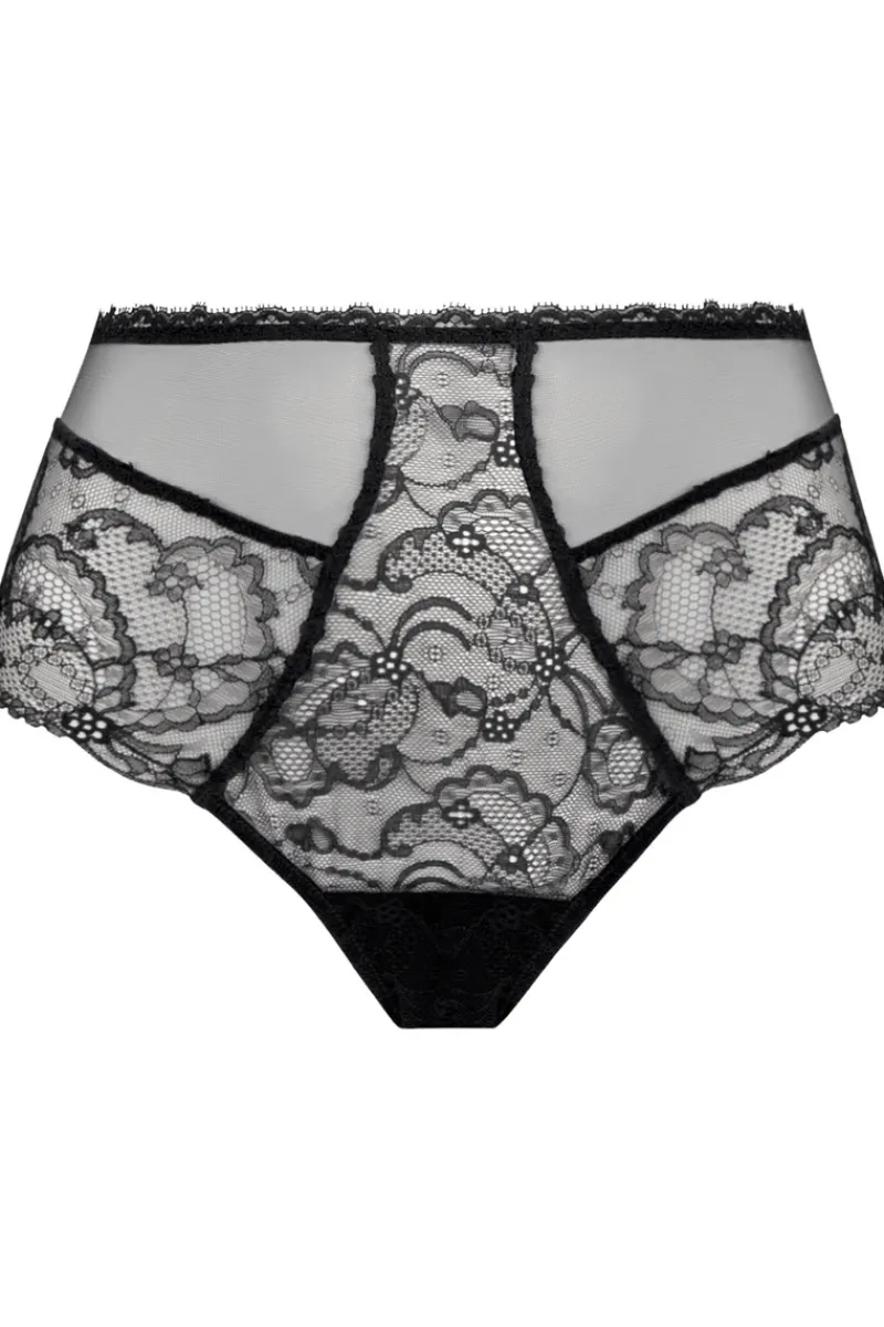 Sexy Lingerie | Luxury French Lingerie>Lise Charmel Feerie Couture High Waist Brief Black