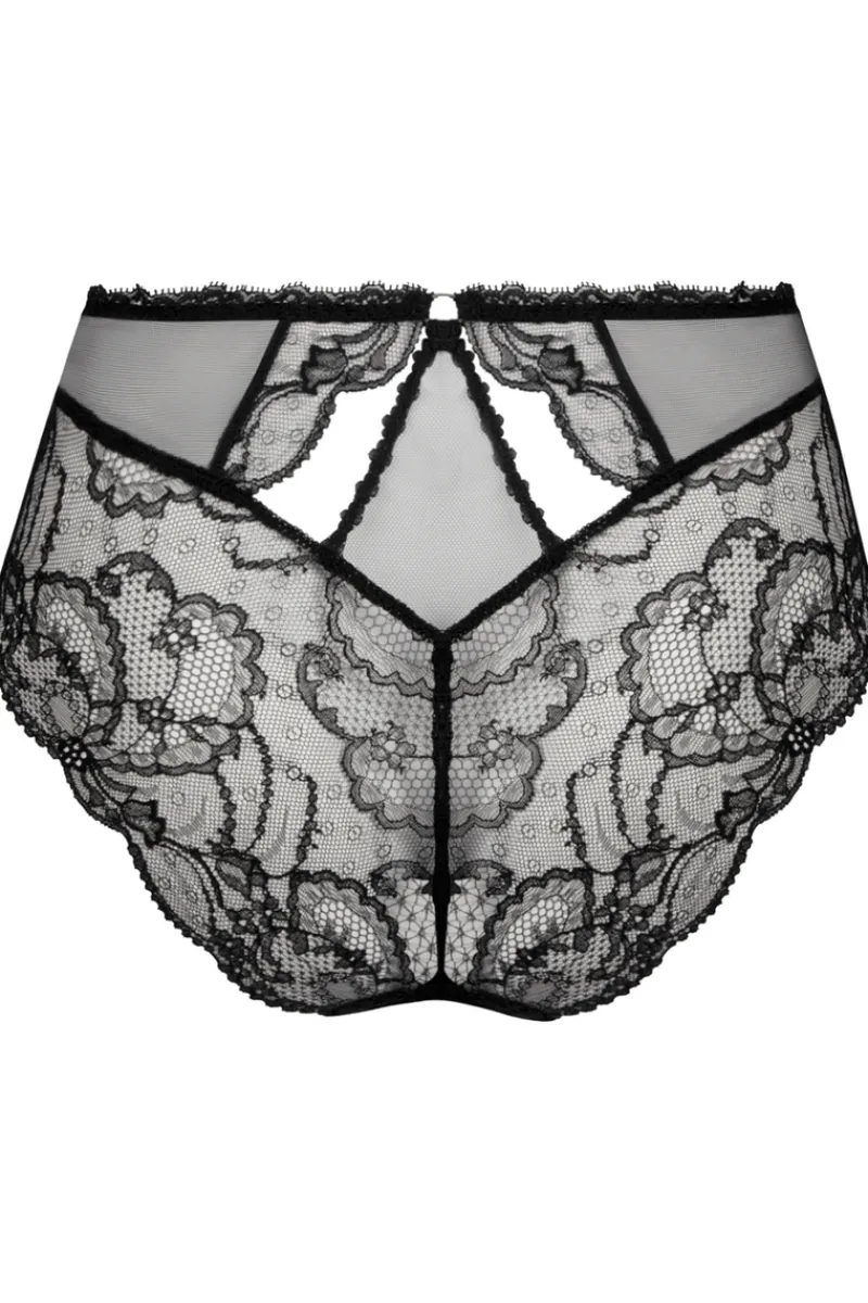 Sexy Lingerie | Luxury French Lingerie>Lise Charmel Feerie Couture High Waist Brief Black