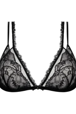 Sexy Lingerie | Luxury French Lingerie>Lise Charmel Feerie Couture Soft Cup Triangle Bra Black