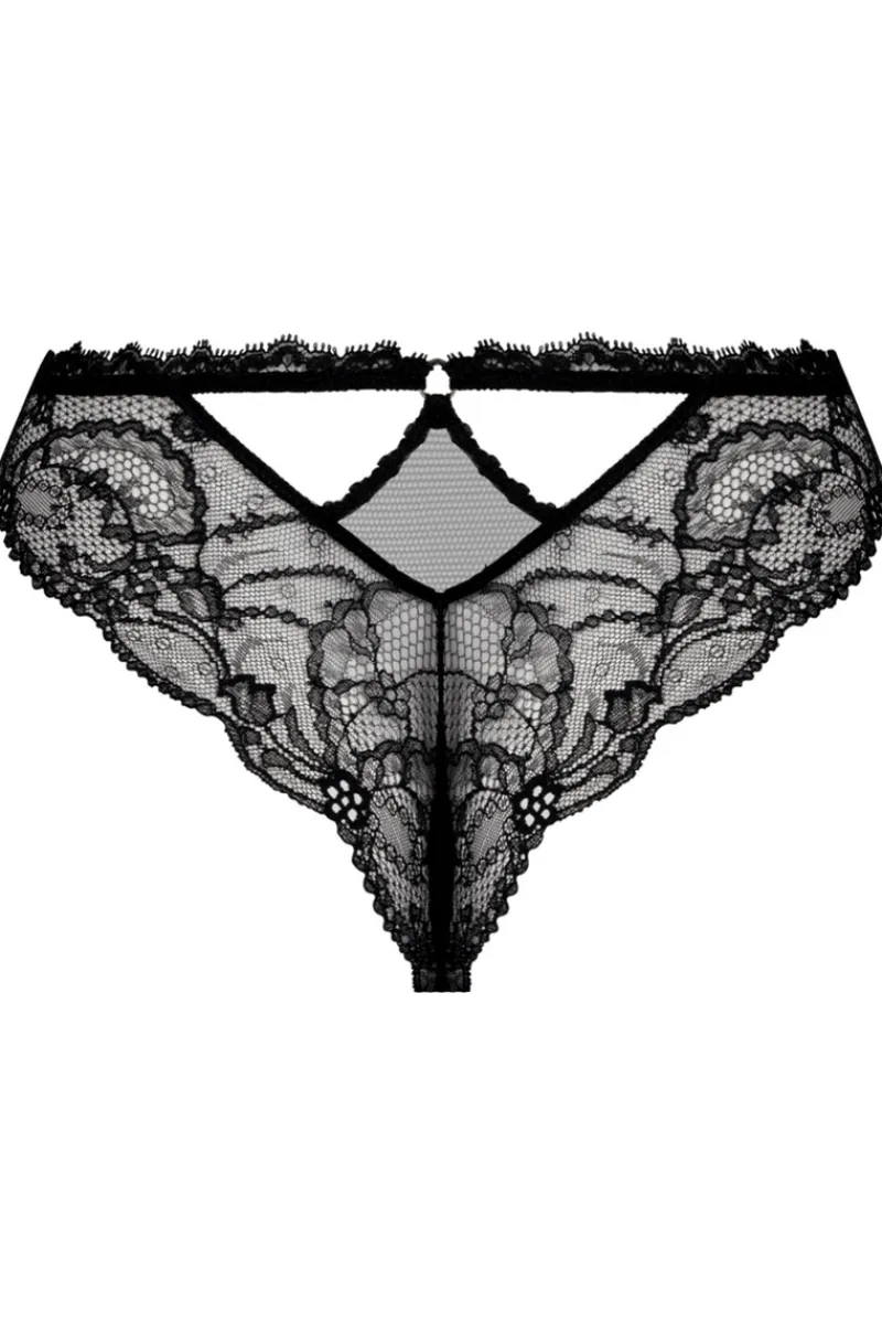 Sexy Lingerie | Luxury French Lingerie>Lise Charmel Feerie Couture Thong Black