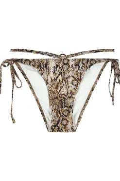 Sexy Lingerie | Luxury French Lingerie>Aubade Fierce Spirit Mini Coeur Bikini Bottom Serpent