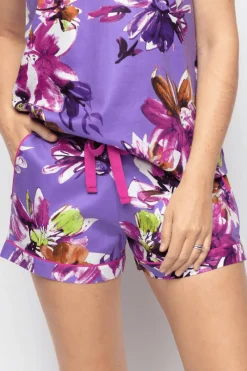 Pyjama Pants & Shorts | £30 And Under>Cyberjammies Fifi Floral Print Shorts Multi
