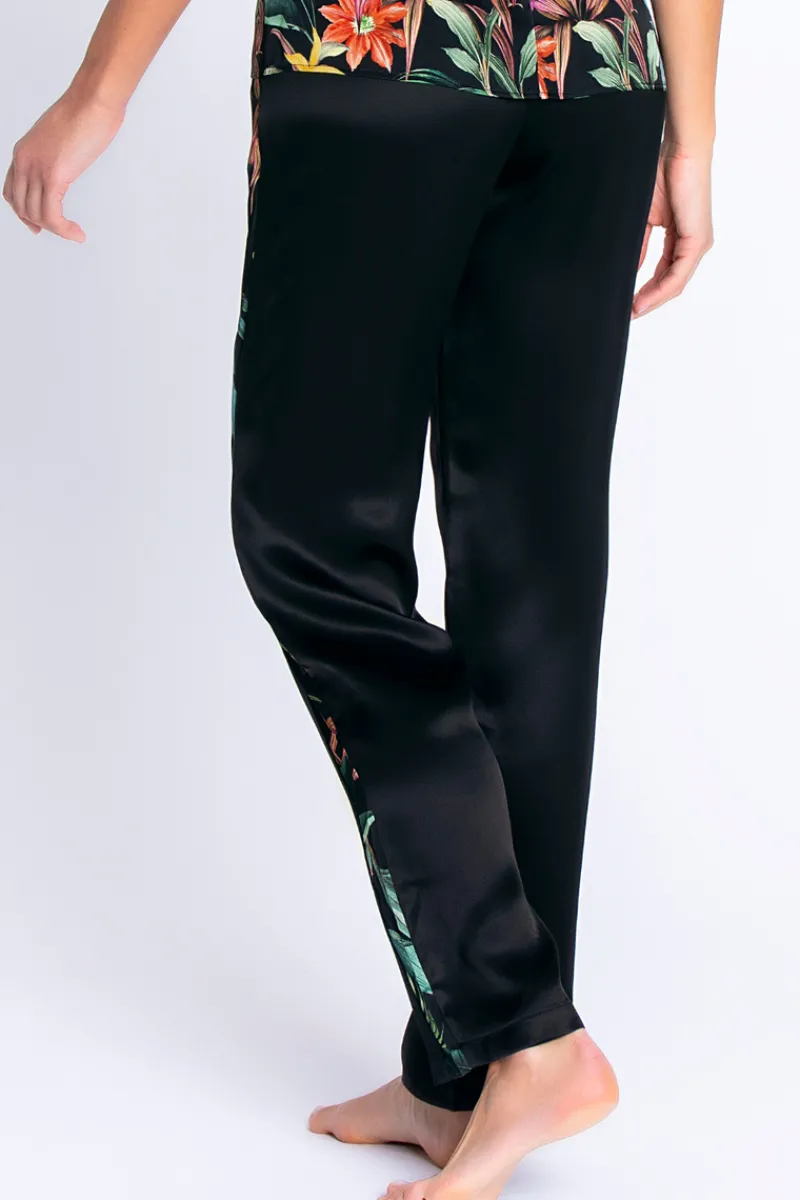 Pyjama Pants & Shorts | Mother's Day>Lise Charmel Fleurs Etoiles Silk Trousers EclatEtoile