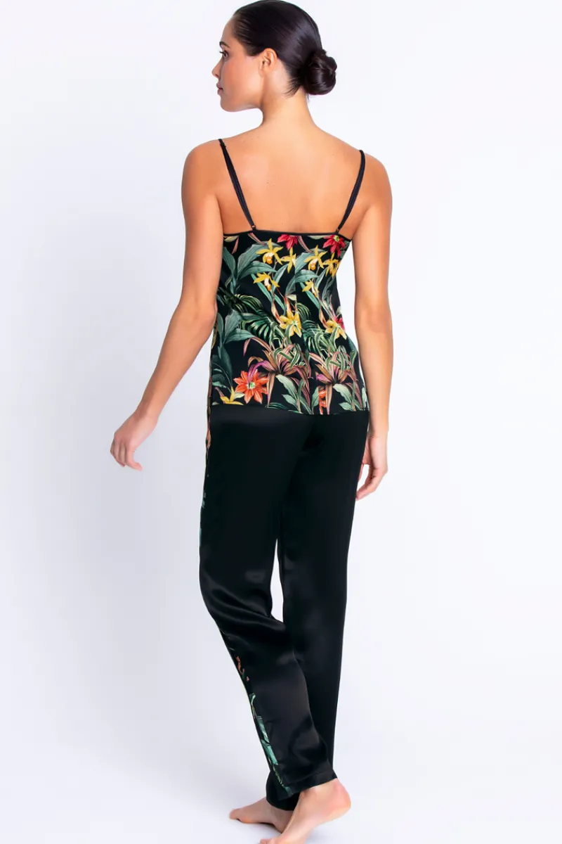 Pyjama Pants & Shorts | Mother's Day>Lise Charmel Fleurs Etoiles Silk Trousers EclatEtoile