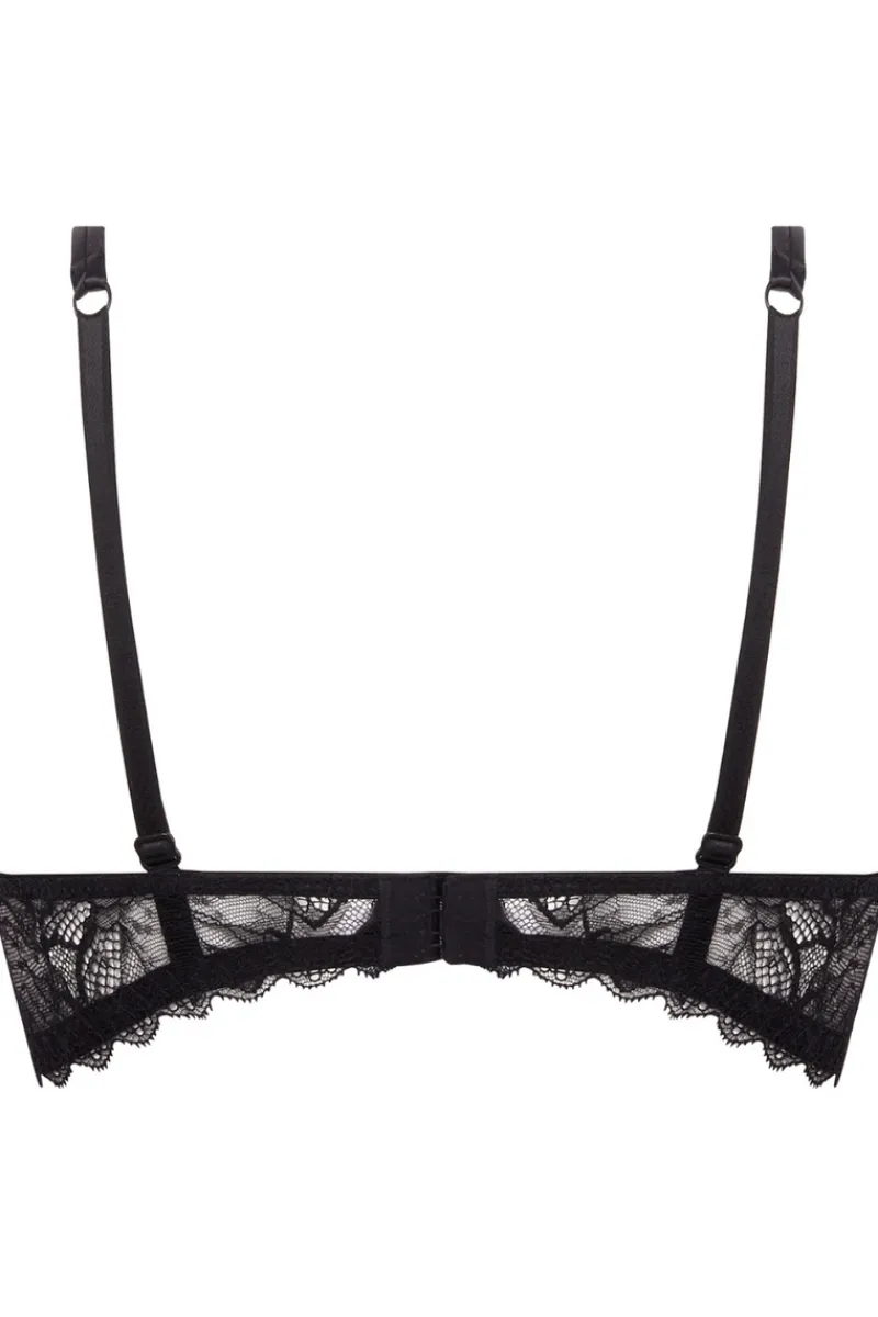 Sexy Lingerie | Luxury French Lingerie>Lise Charmel Floraison Passion Half Cup Bra PinkSaffron