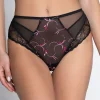 Sexy Lingerie | Luxury French Lingerie>Lise Charmel Floraison Passion High Waist Brief PinkSaffron