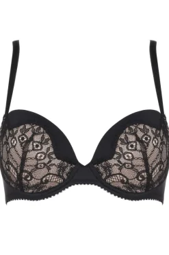 £30 And Under | Push Up Bras>Jolidon French Connection Padded Bra in Black (B & C cup sizes)