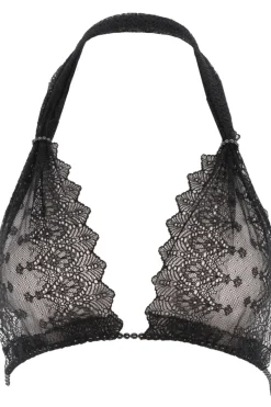 Sexy Lingerie | Halterneck Bras>Bracli Geneva Dark Pearl Bra Black