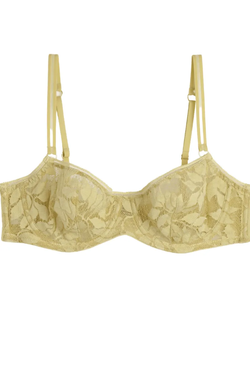 £30 And Under | Balconette Bras & Demi Bras>Icone Gia Underwire Bra in Green
