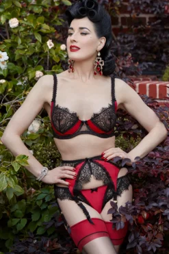 Red Lingerie | Open Back Knickers><noscript><img width=