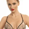 £30 And Under | Wireless Bras>Prelude Greta Triangle Bra Nude/Black