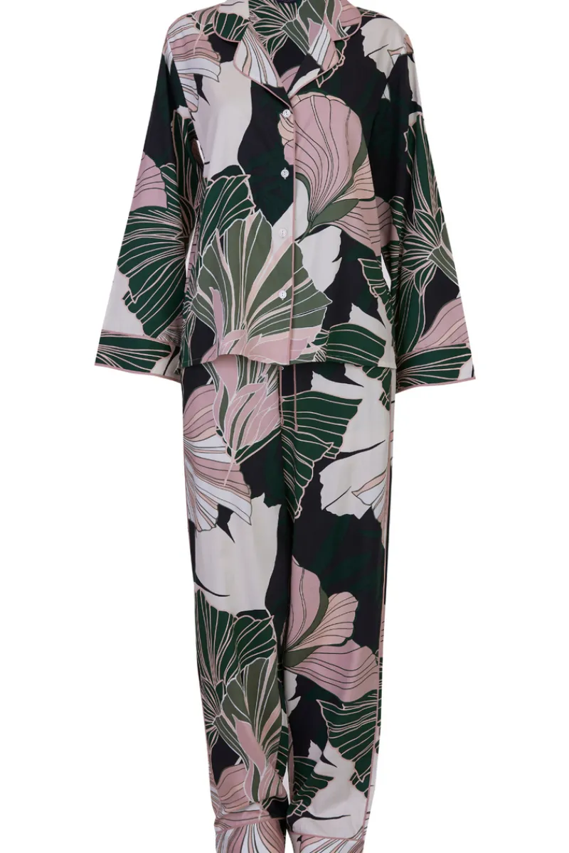 Pyjama Sets | Mother's Day>Fable u0026 Eve Highbury Floral Print Pyjama Set HighburyFloralPrint