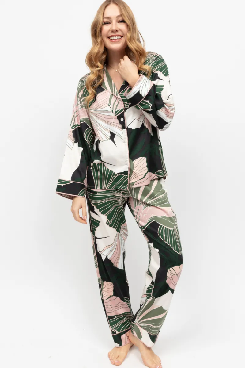 Pyjama Sets | Mother's Day>Fable u0026 Eve Highbury Floral Print Pyjama Set HighburyFloralPrint