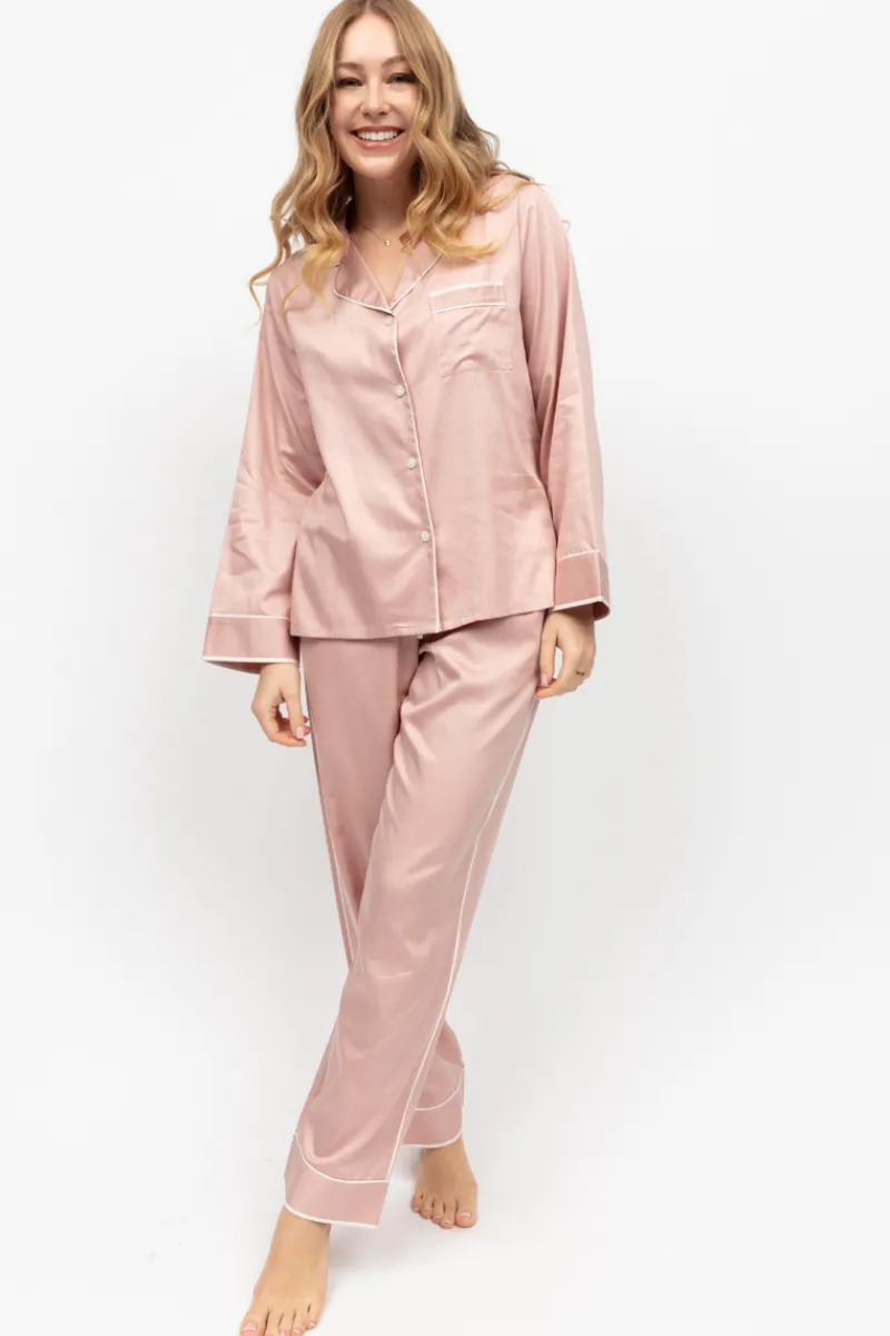 Pyjama Sets | Mother's Day>Fable u0026 Eve Highbury Pyjama Set LightPink