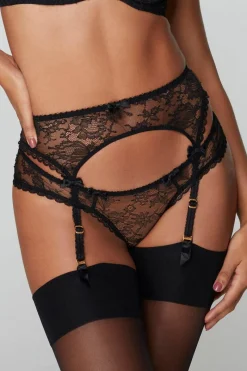 Suspender Belts | Suspender Belts>Agent Provocateur Hinda Suspender Black