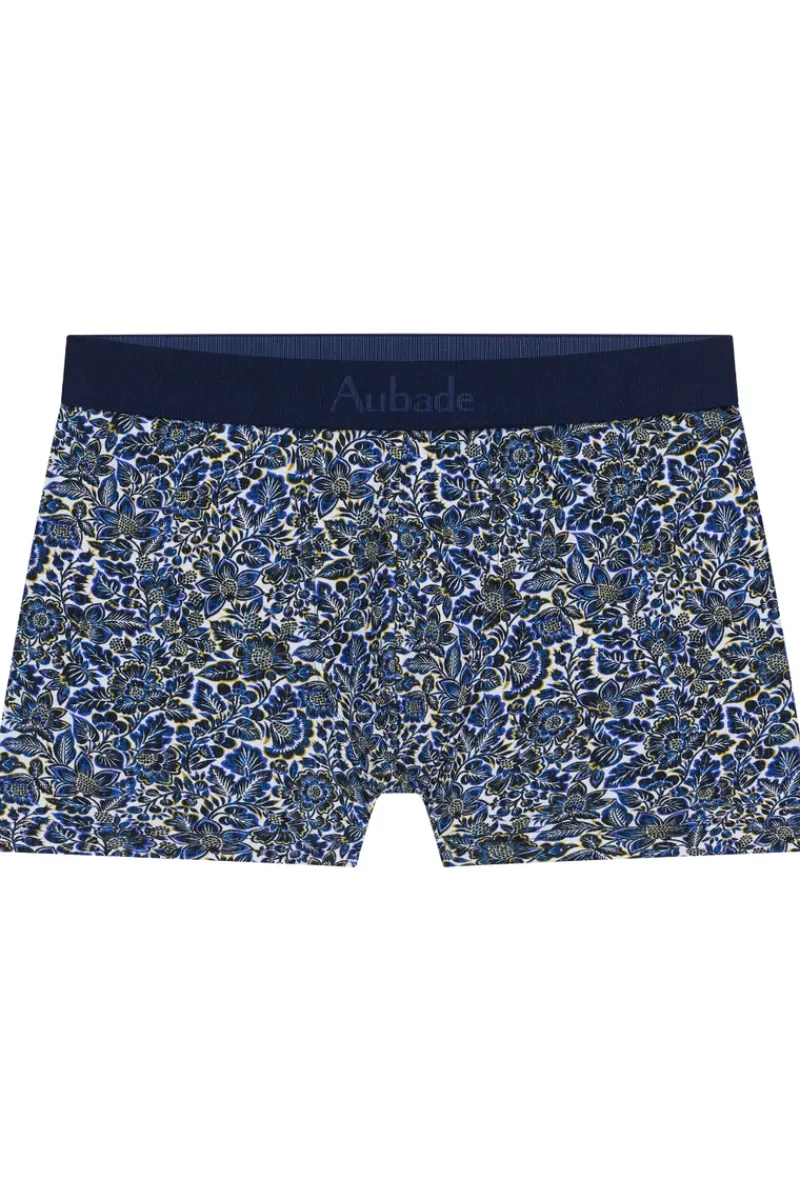 Sexy Lingerie | Luxury French Lingerie>Aubade Homme Men's Gots® Cotton Batik Boxer