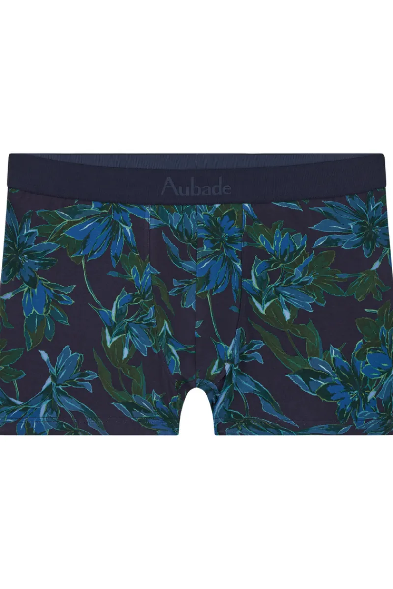 Sexy Lingerie | Luxury French Lingerie>Aubade Homme Men's Gots® Cotton Flower Lover Boxer