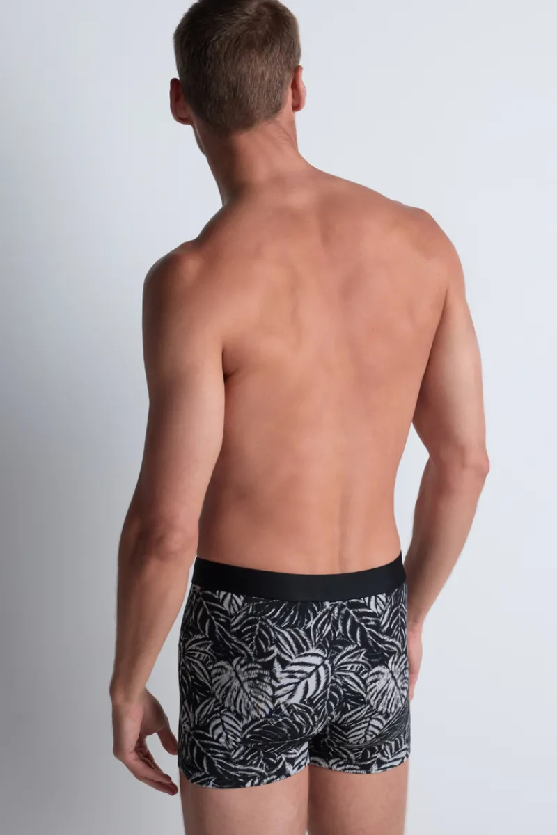 Sexy Lingerie | Luxury French Lingerie>Aubade Homme Men's Gots® Cotton Tropical Boxer