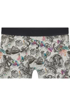 Sexy Lingerie | Luxury French Lingerie>Aubade Homme Men's Modal Cotton Strange Sea Boxer