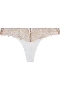 Bridal & Honeymoon Lingerie | Sexy Lingerie>Aubade Hypnolove Tanga GoldFeather