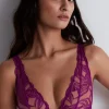 Sexy Lingerie | Luxury French Lingerie>Aubade Into The Groove Bralette Pink