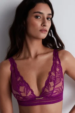 Sexy Lingerie | Luxury French Lingerie>Aubade Into The Groove Bralette Pink