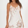 Silk Nightwear | Nighties, Babydolls & Chemises>Clara Rossi Italian Silk Chemise Ivory