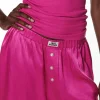 Pyjama Pants & Shorts | Ready To Wear>Love Stories James Satin Boxer-style Shorts, Size L (UK 12) Pink