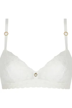 Bridal & Honeymoon Lingerie | Wireless Bras>Antigel Je T’aime A La Folie Triangle Bra EcruNacre