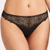 £30 And Under | Sexy Lingerie>Aubade Karl Lagerfeld - Miss Karl Tanga, 5 (UK 16) BlackTuxedo