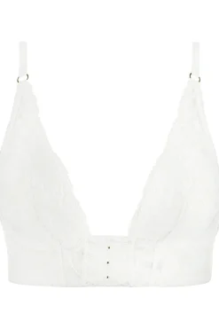 Sexy Lingerie | Luxury French Lingerie>Aubade Kiss Of Love Lace Triangle Bra Opale