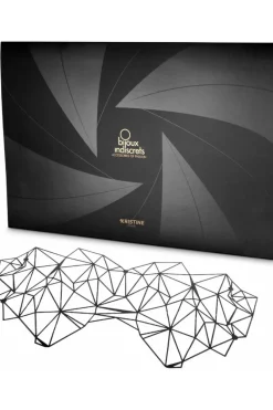 Masks & Blindfolds | Pleasure>Bijoux Indiscrets Kristine Vinyl Mask Black