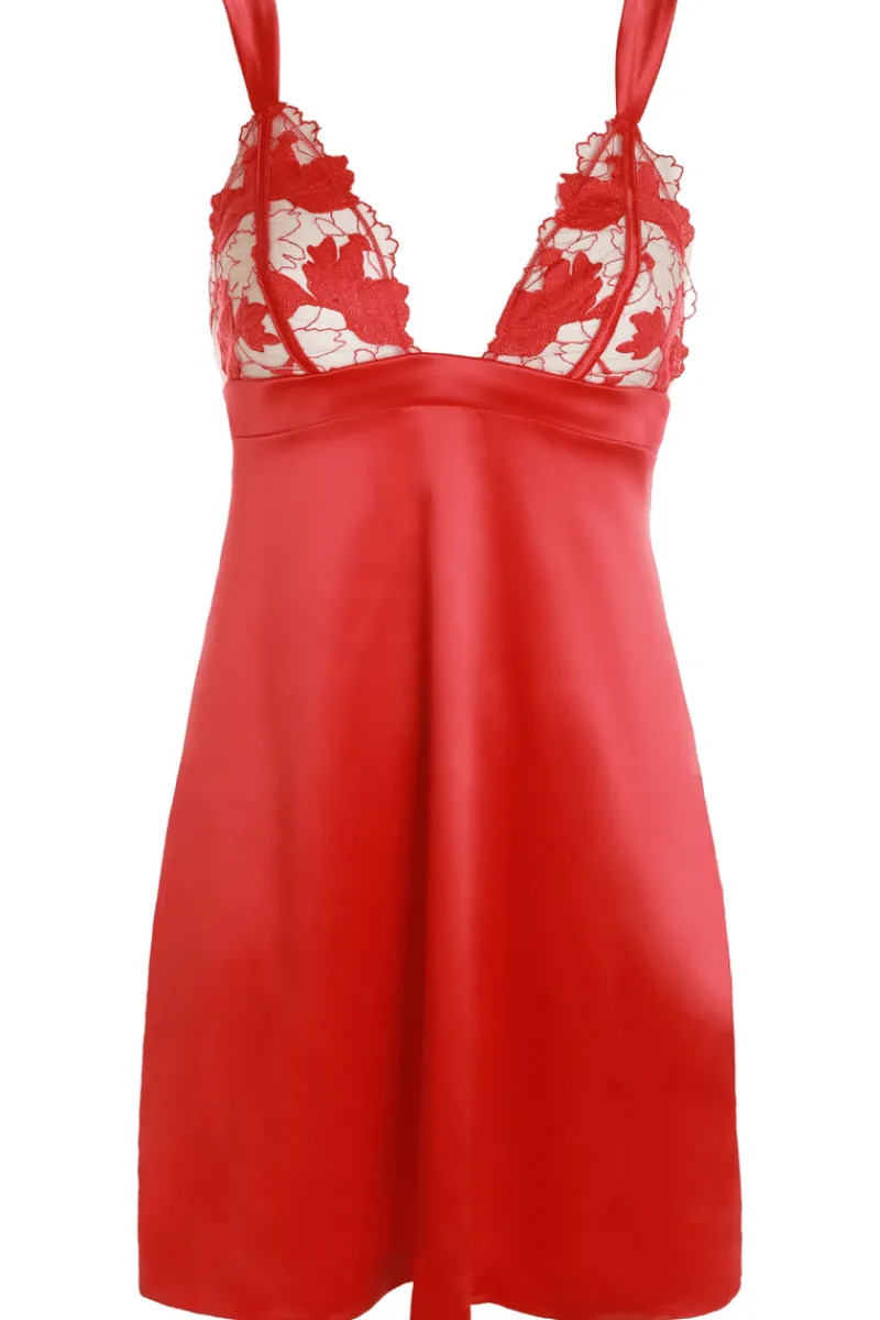 Nighties, Babydolls & Chemises | Red Lingerie>Prelude La Dolce Vita Babydoll Red