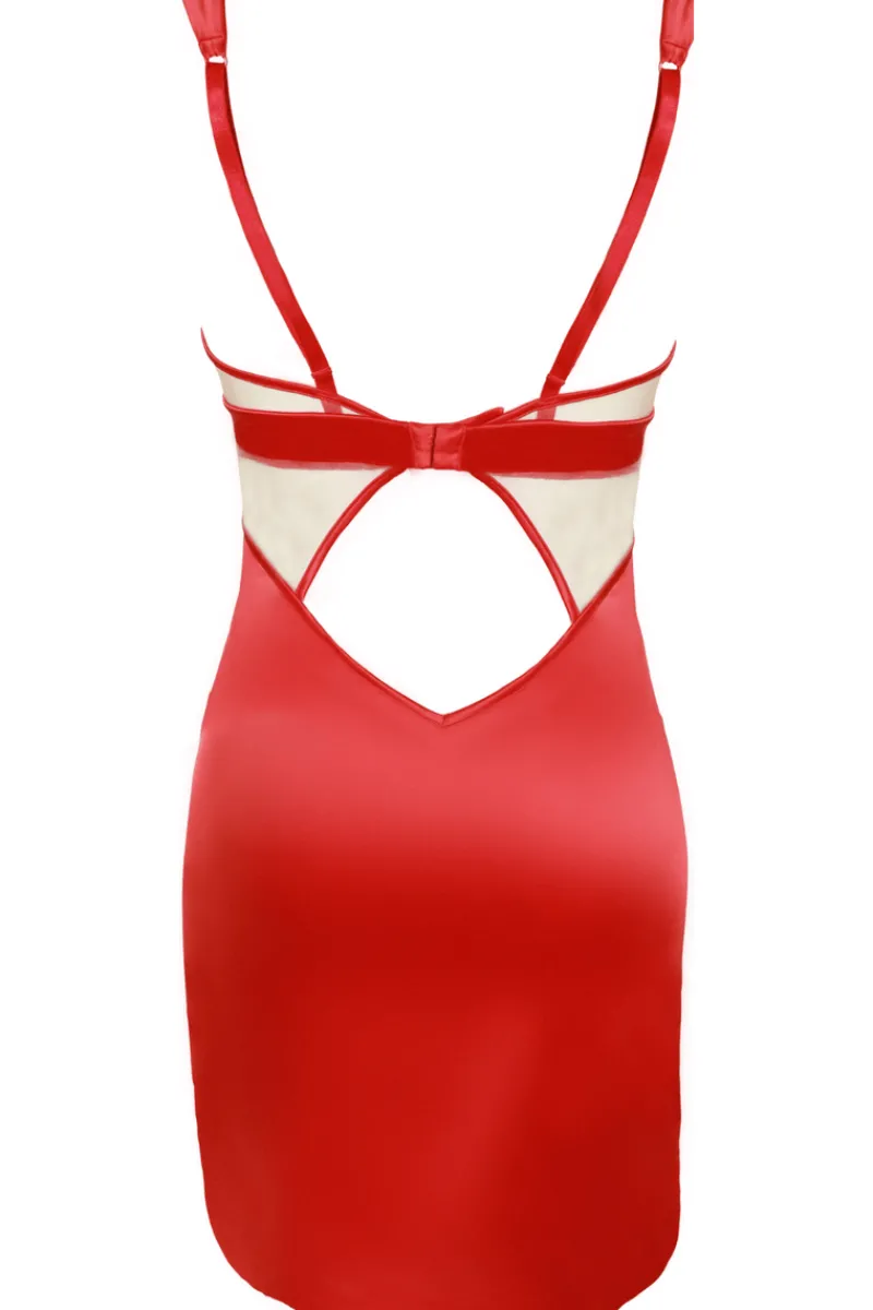 Nighties, Babydolls & Chemises | Red Lingerie>Prelude La Dolce Vita Babydoll Red