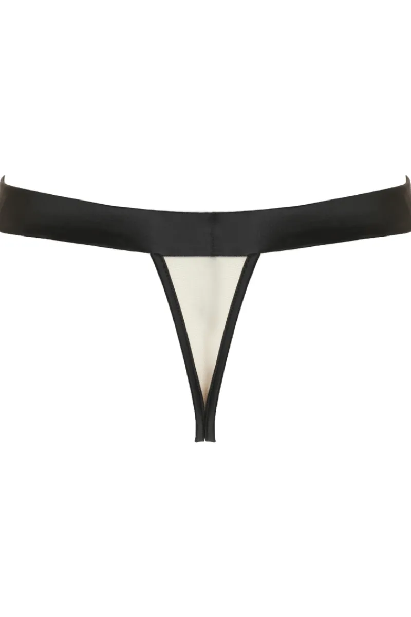 £30 And Under | Thongs & G-strings>Prelude La Dolce Vita Thong Black