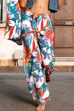 Beach & Resortwear>Antigel La Flaneuse Beach Trousers PapiersDécoupés