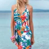 Beach & Resortwear | Dresses>Antigel La Flaneuse Short Beach Dress PapiersDécoupés