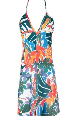 Beach & Resortwear | Dresses>Antigel La Flaneuse Short Beach Dress PapiersDécoupés