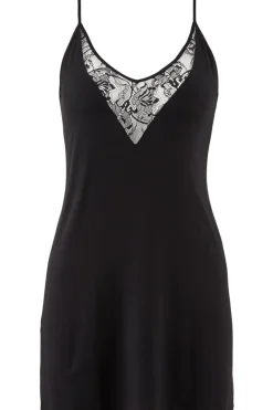 Nighties, Babydolls & Chemises | Sexy Lingerie>Aubade Lazy Days Nightie Black