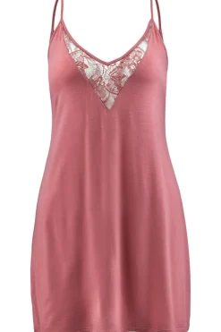 Nighties, Babydolls & Chemises | Sexy Lingerie>Aubade Lazy Days Nightie Rosewood