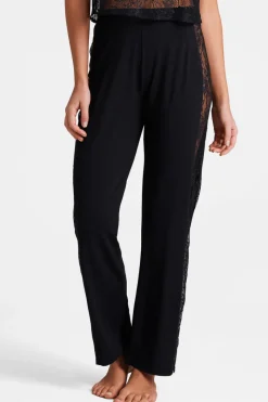 Pyjama Pants & Shorts | Sexy Lingerie>Aubade Lazy Days Pants Black