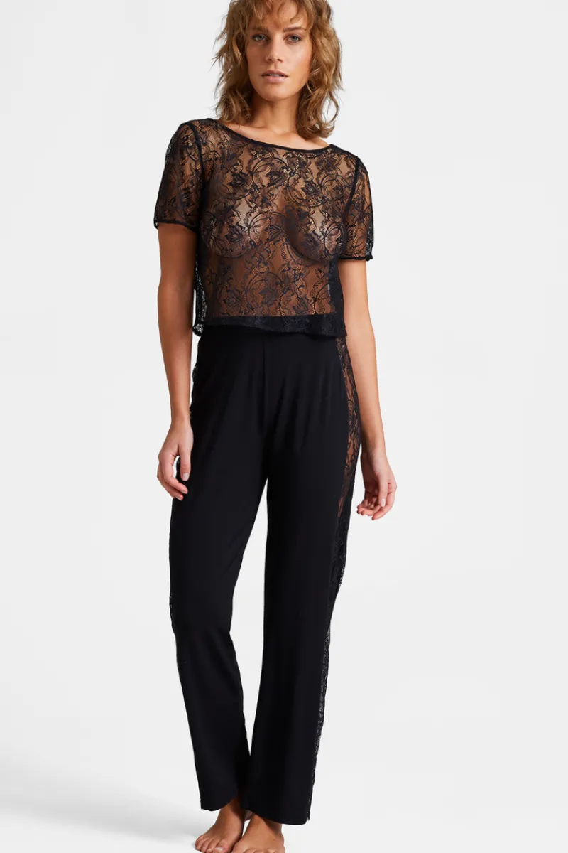Pyjama Sets | Mother's Day>Aubade Lazy Days Short Sleeve Top & Pants