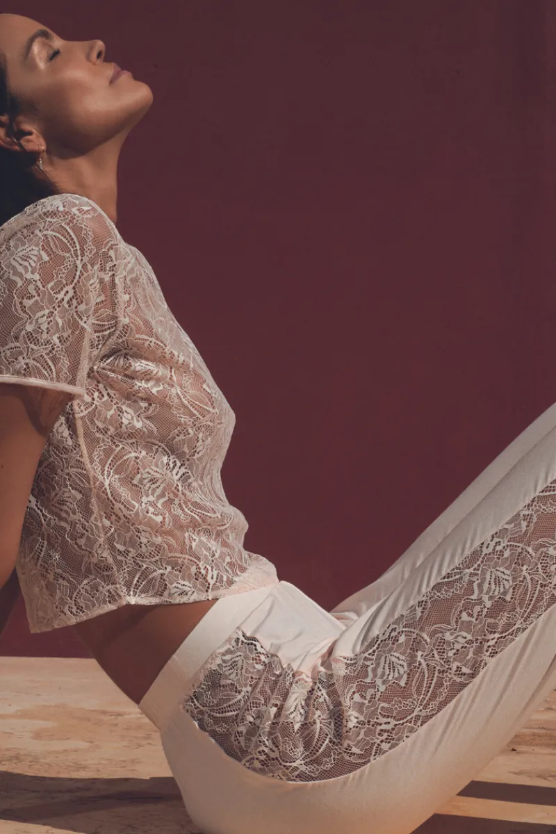 Pyjama Sets | Mother's Day>Aubade Lazy Days Short Sleeve Top & Pants