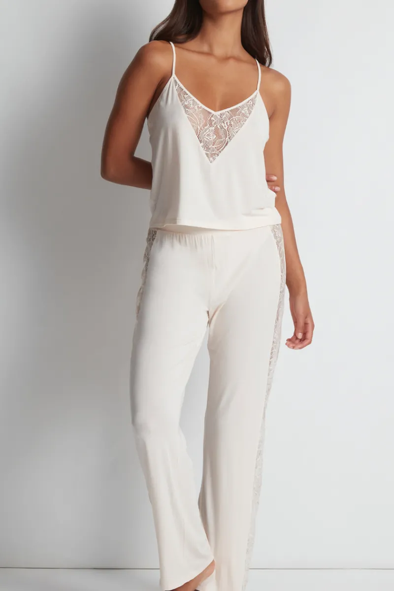 Pyjama Tops | Bridal & Honeymoon Lingerie>Aubade Lazy Days Top Petal